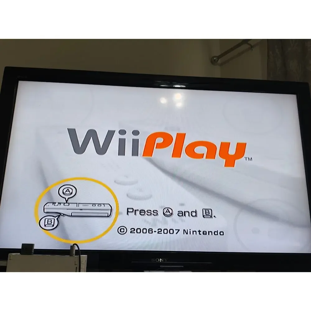 Wii Play (Nintendo Wii) CIB Complete Tested